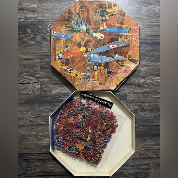 Vintage Springbok 1973 500 piece puzzle The Mothball Squadron 🧩 - Picture 2 of 6